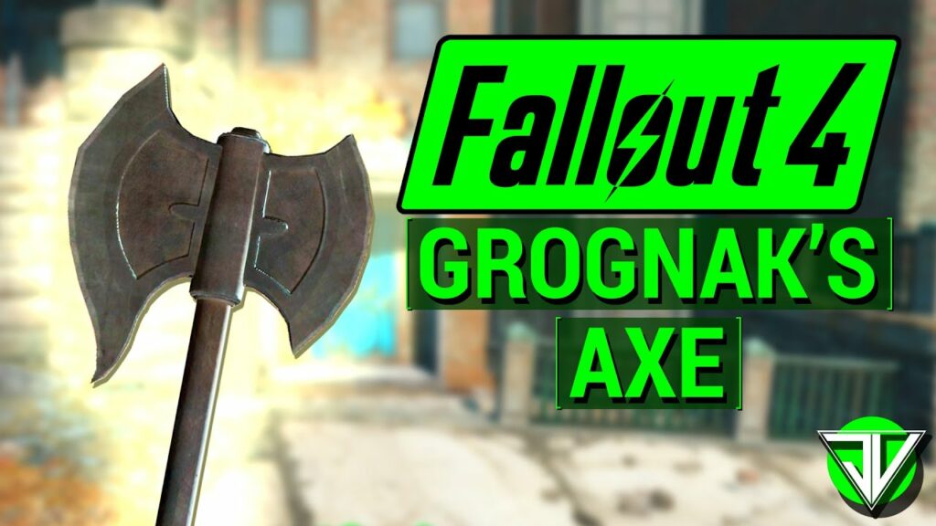 Fallout 76 Grognak axe mods