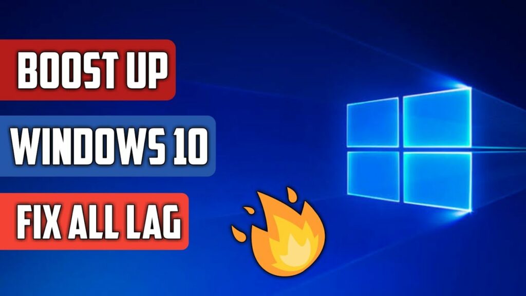 how to fix lag on pc windows 10