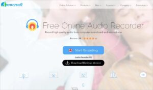 Apowersoft Online Audio Recorder for Free